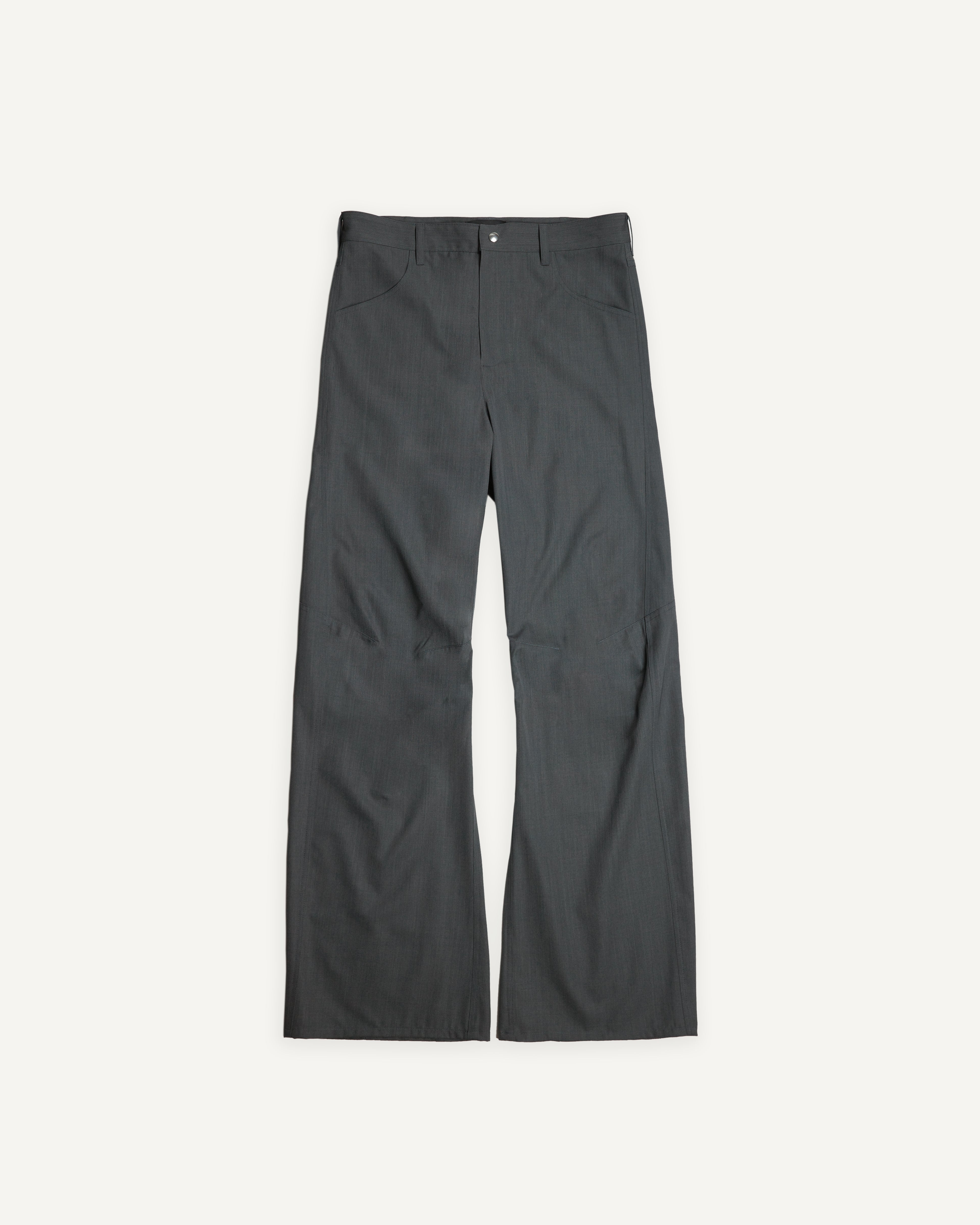 Jules Sculpted Trousers in Virgin Wool Blend