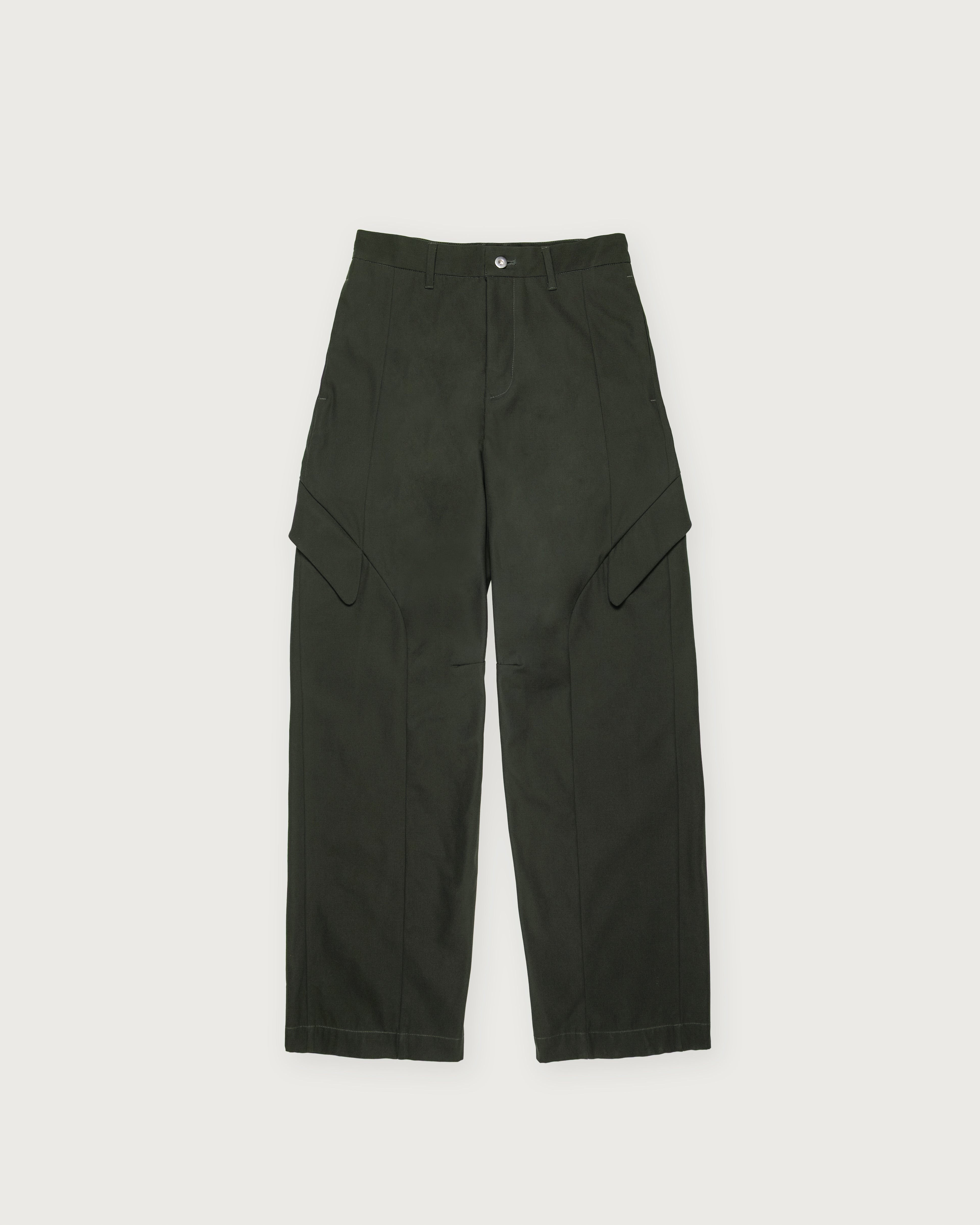 LUDOVICO TROUSERS IN SILICA DYED COTTON TWILL