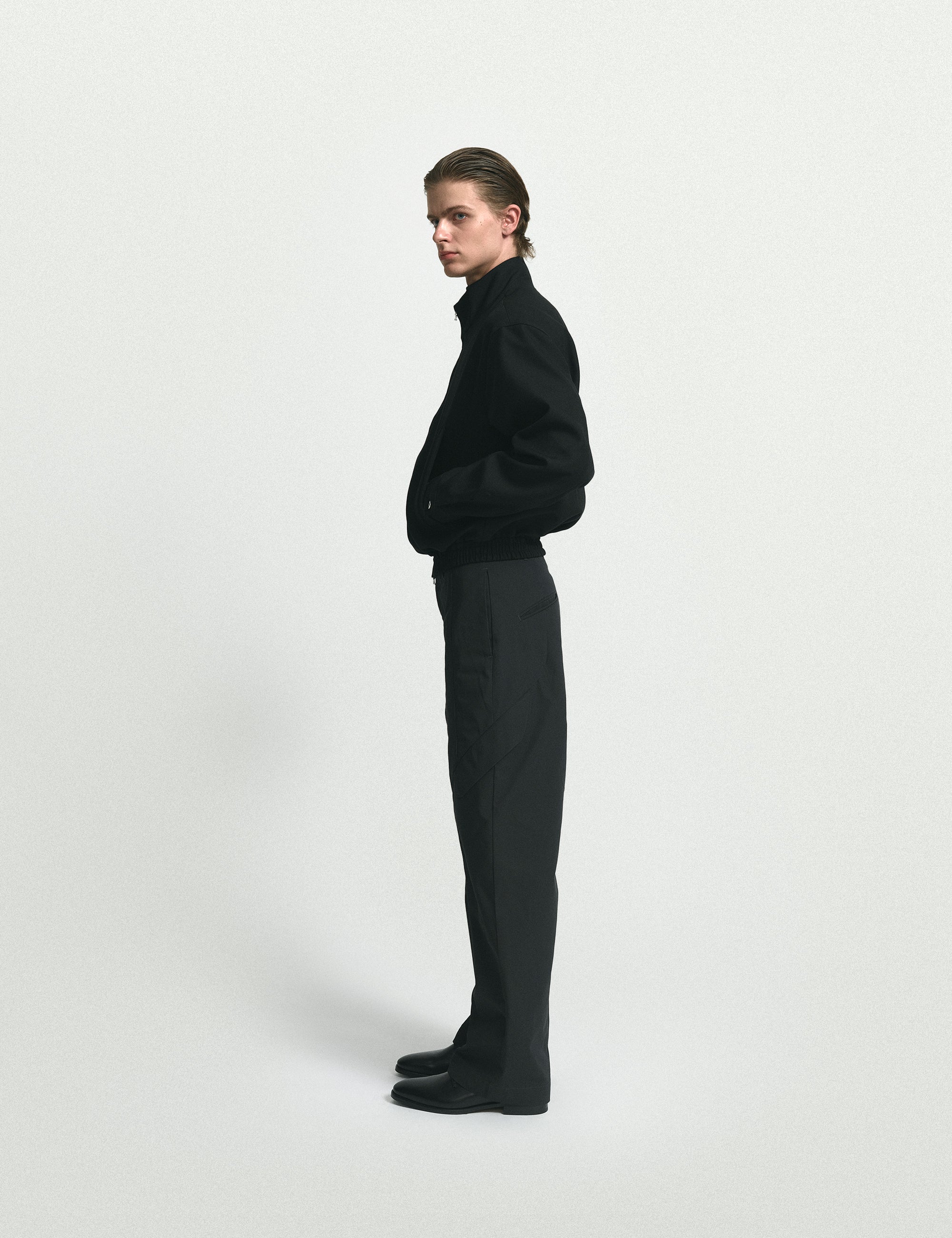 LUDOVICO BLOUSON IN VIRGIN WOOL BLEND