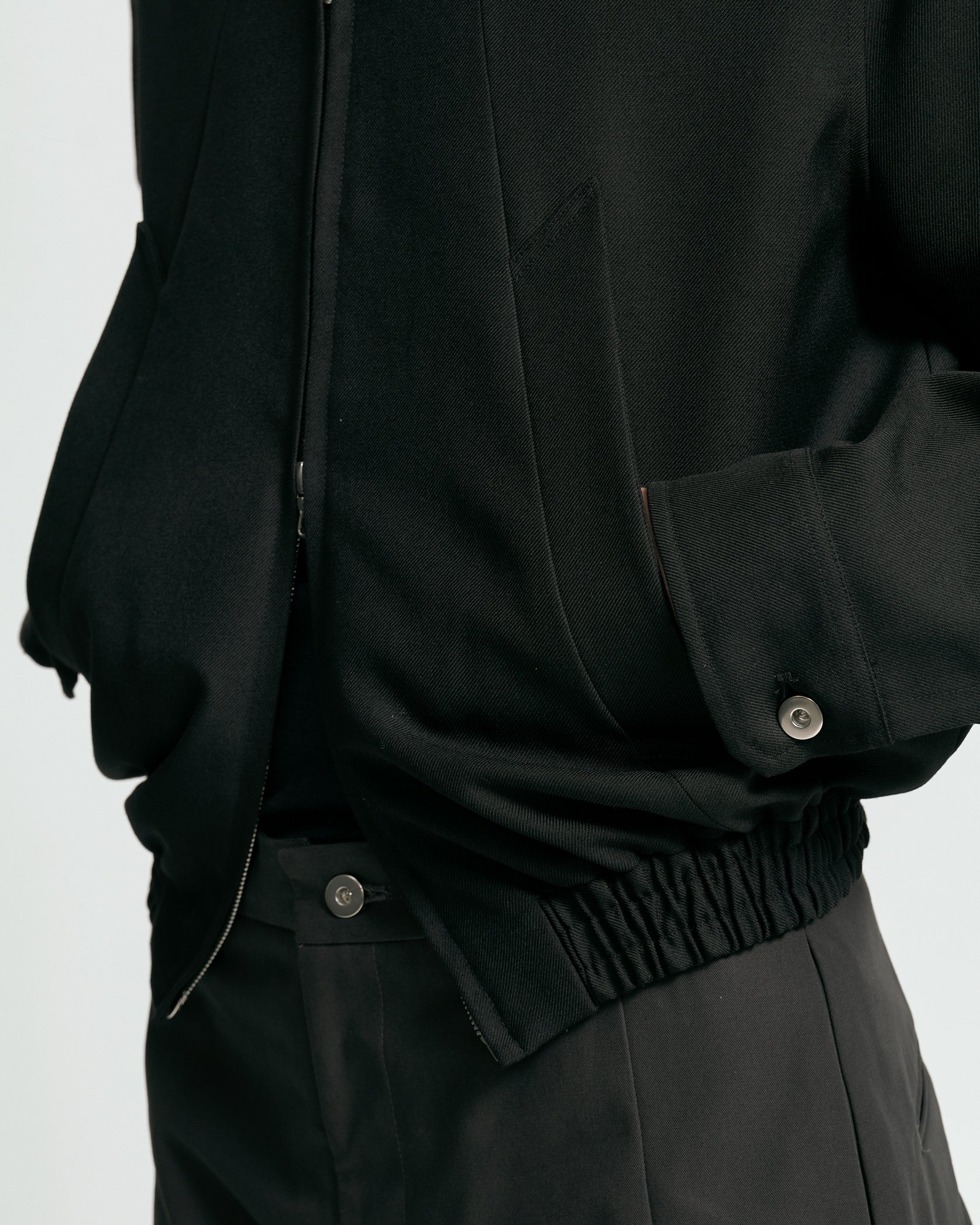 LUDOVICO BLOUSON IN VIRGIN WOOL BLEND
