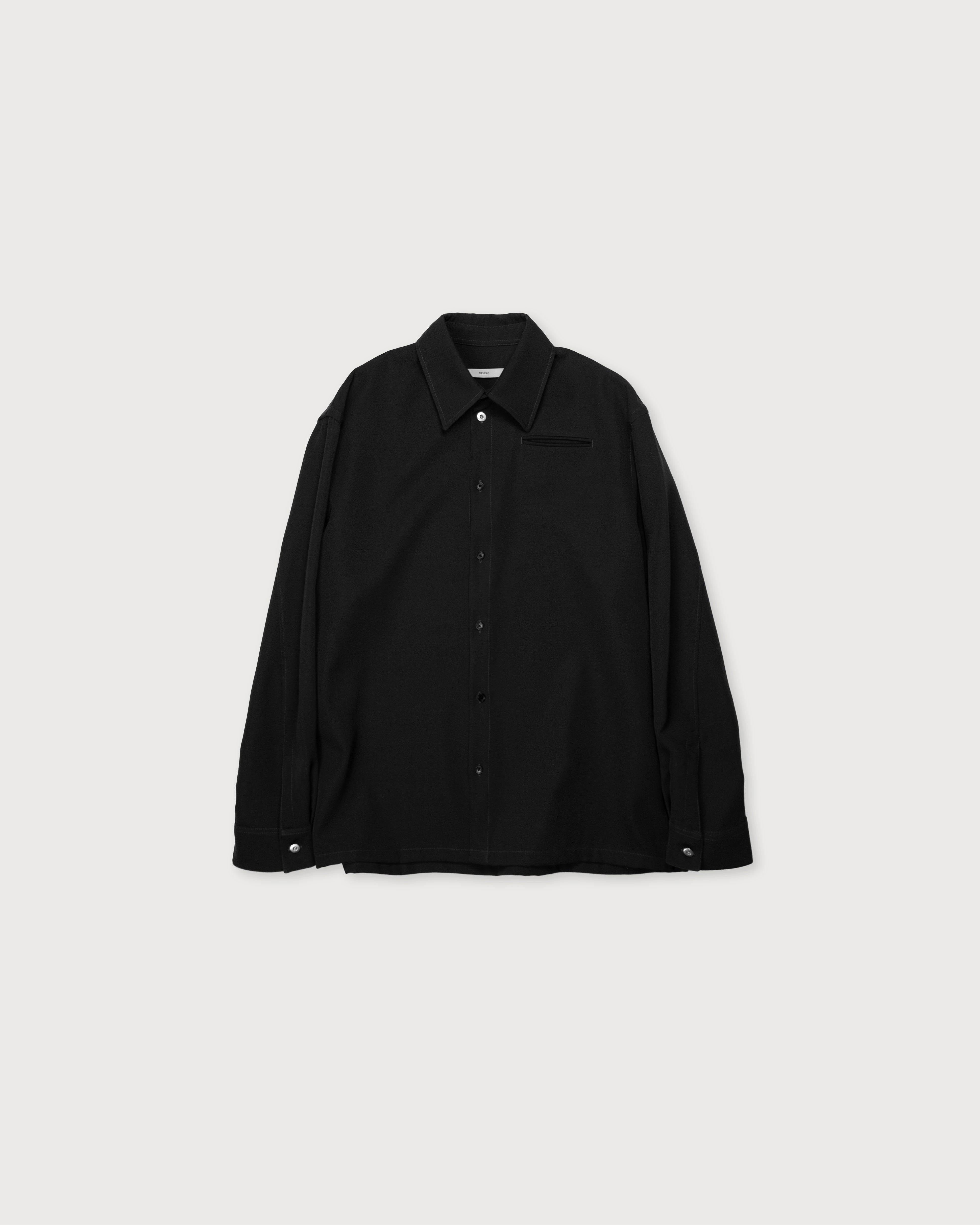 OVERTURE OVERSHIRT IN SILICA DYED COTTON TWILL