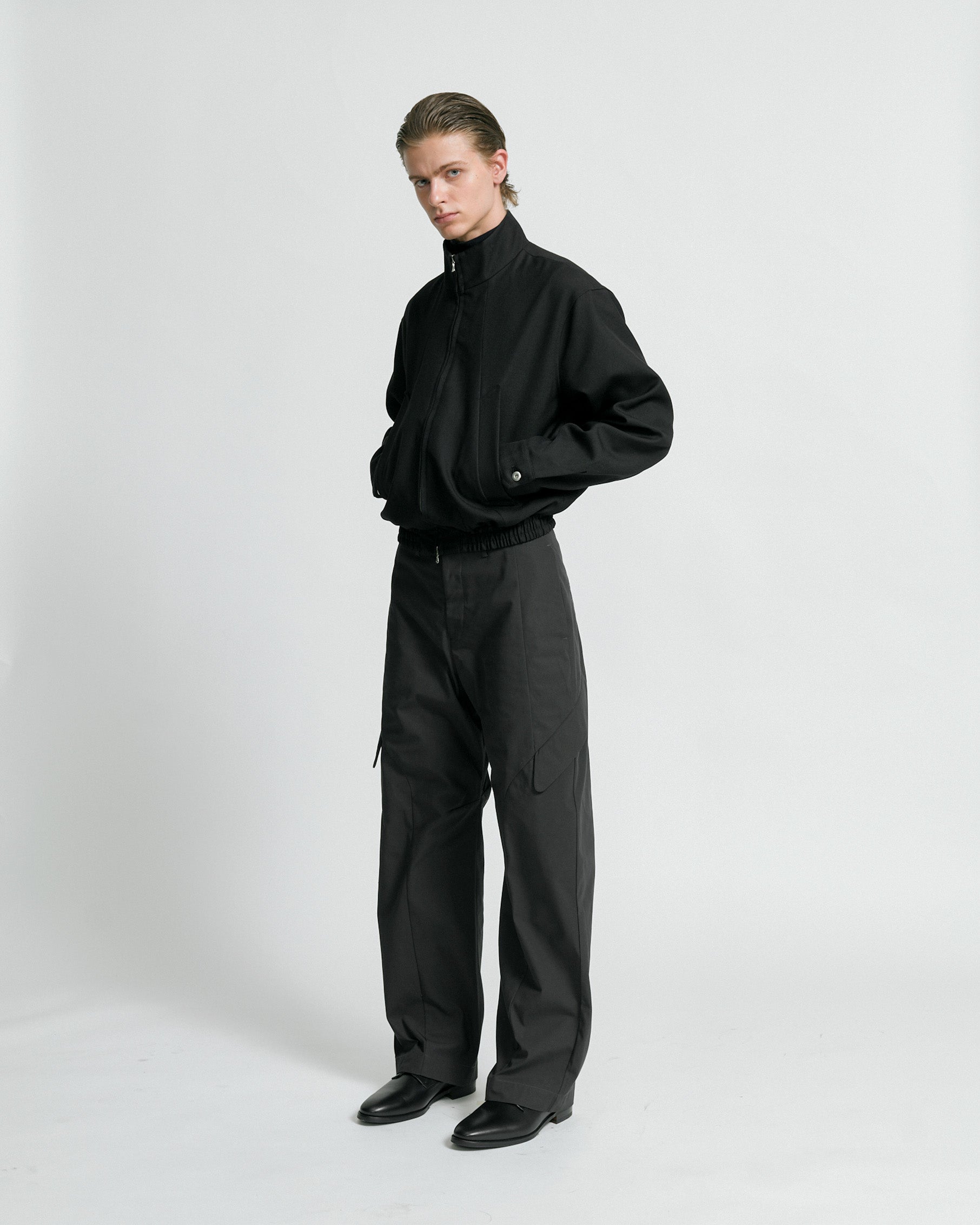LUDOVICO TROUSERS IN ORGANIC COTTON BLEND