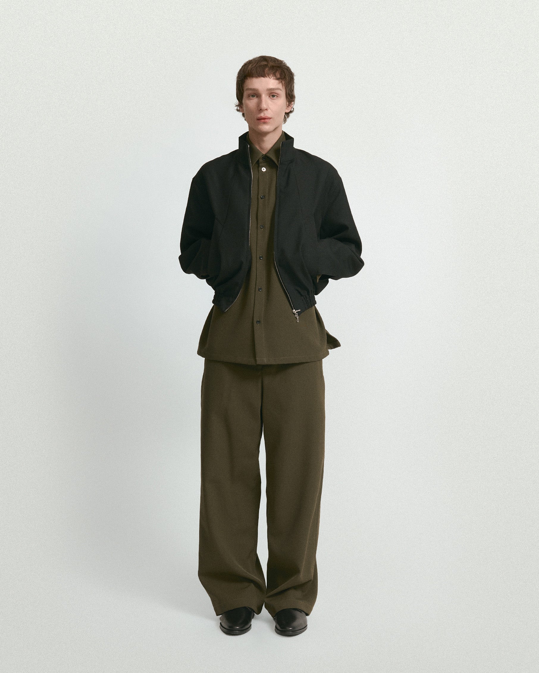 OVERTURE TROUSERS IN WOOL TWILL